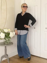 Magari™ - Stretchy Jeans met brede pijpen