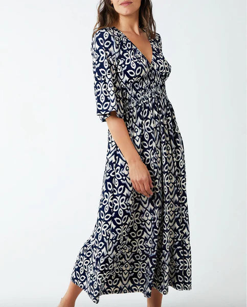 Meora™ - Boheemse V-hals Maxi jurk voor de zomer