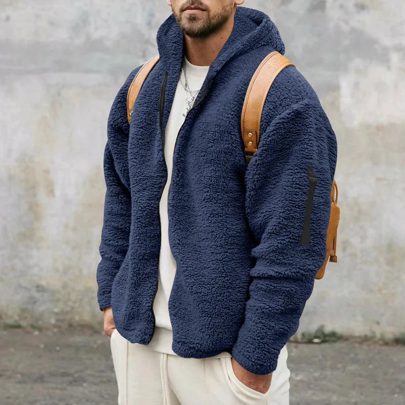 Ferdino™ - Heren fleece hoodie jack