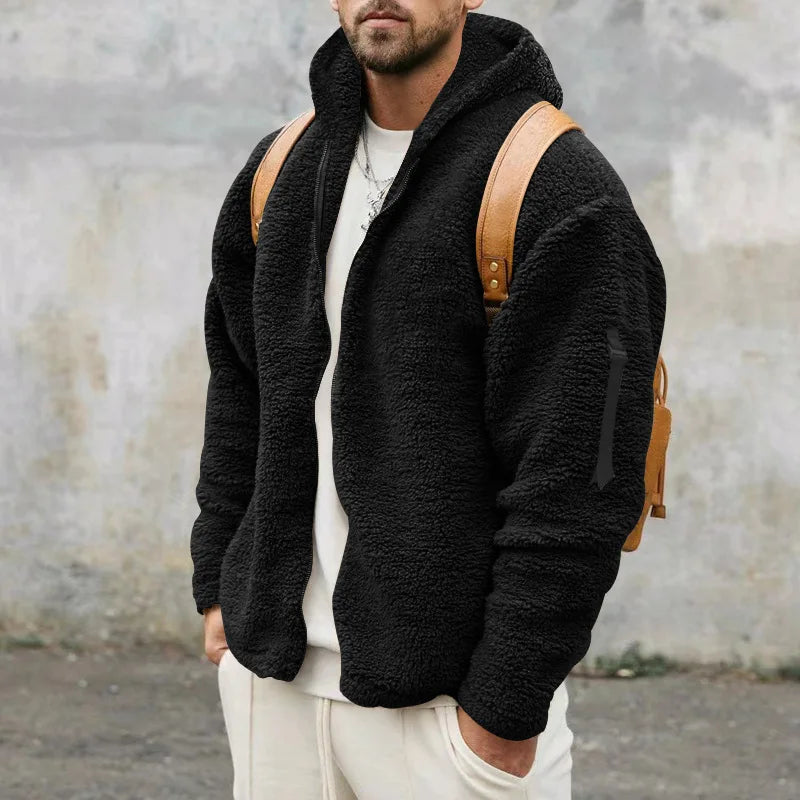 Ferdino™ - Heren fleece hoodie jack