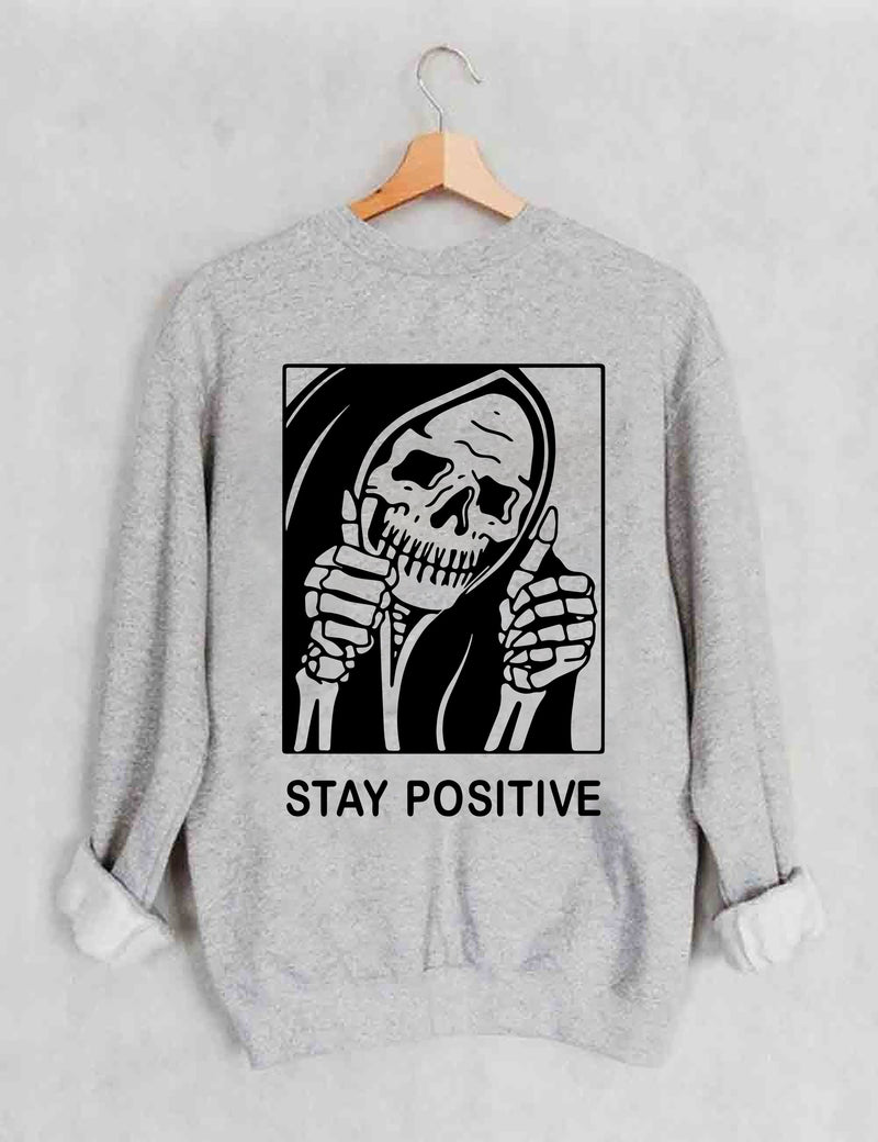 Skelar™ - Blijf Positief Met Skelet Sweatshirt