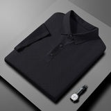 Jonda™ - Effen gekleurd poloshirt met korte mouwen