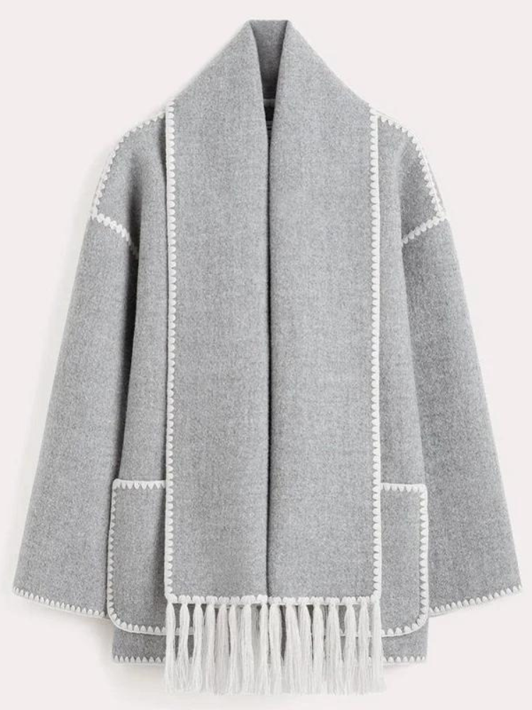 Steffio™ - Winterjas met sjaal voor dames