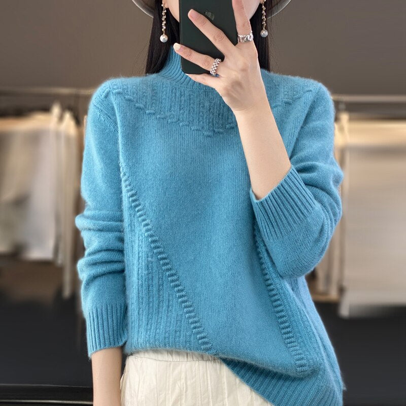 WoolKnitPullover™ - Een beschermend schild tegen de kou