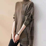 PatchworkSweater™- Houdt je de hele dag warm en comfortabel.