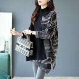 PatchworkSweater™- Houdt je de hele dag warm en comfortabel.