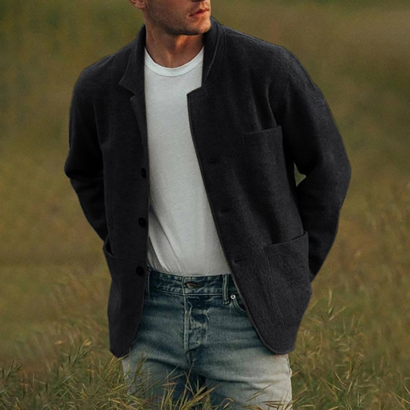 WoolenJacket™ - De unieke en stijlvolle jas voor mannen