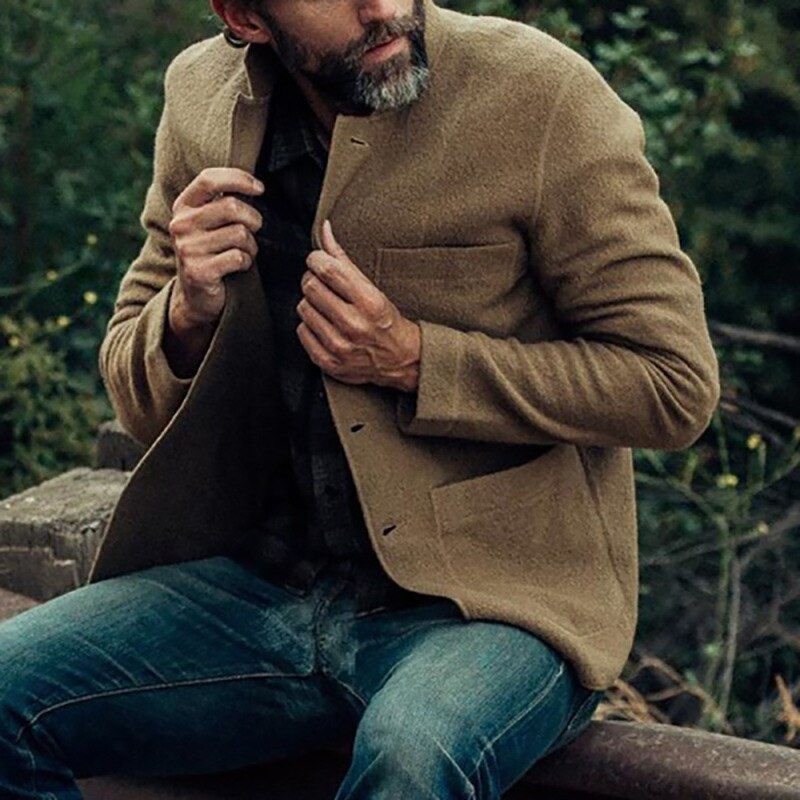 WoolenJacket™ - De unieke en stijlvolle jas voor mannen