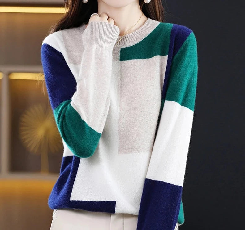 ColorBlockSweater™ - laat uw persoonlijkheid opvallen