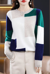 ColorBlockSweater™ - laat uw persoonlijkheid opvallen