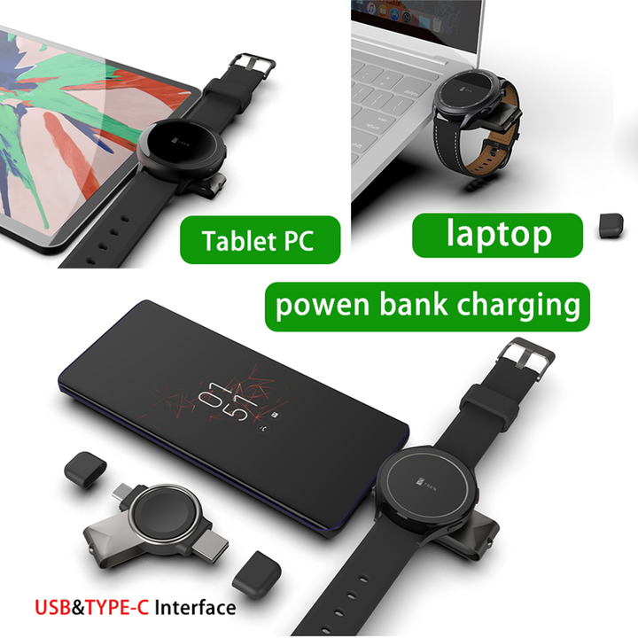 WirelessChargingPad™ - Snellaadstation voor horloges | 1+1 GRATIS