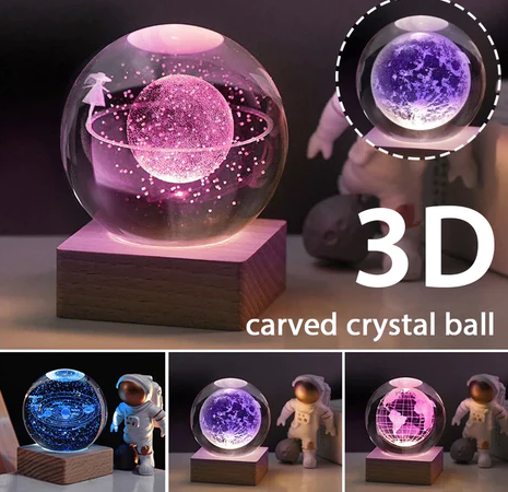 MoonCrystalBall™ -creëert een kosmische sfeer in elke kamer