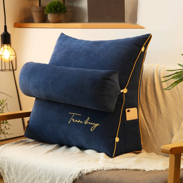 BackrestPillow™ - Geniet van ultieme ondersteuning wanneer u achterover leunt