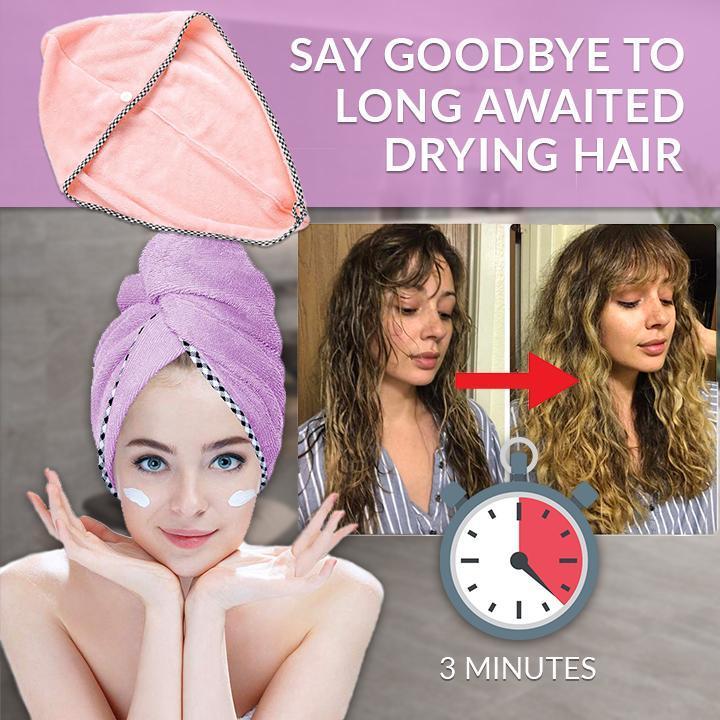 HairWrap™ - Droogt het haar snel zonder föhn | 1+1 GRATIS